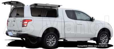 Force Pro cover with opening side hatches for Fiat Fullback (Double Cab) from 2016-
