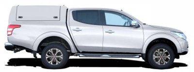 Force Pro cover with opening side hatches for Fiat Fullback (Double Cab) from 2016-