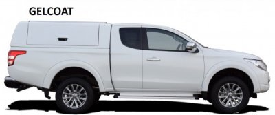 Force Pro cover with opening side hatches for Fiat Fullback (Club Cab) from 2016-