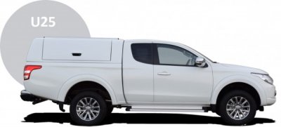 Force Pro cover with opening side hatches for Fiat Fullback (Club Cab) from 2016-