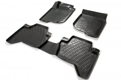 Rubber mats L200 (Mitsubishi) from 2020-