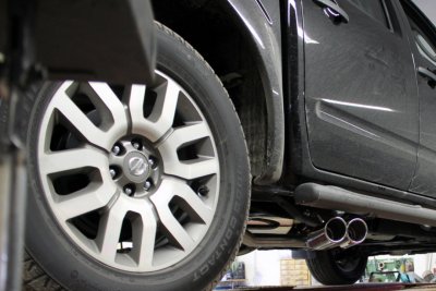 Exhaust system Navara (Nissan) from 2006-2014