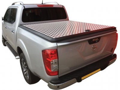 Tonneau Cover Aluminum Basic for Nissan Navara Double Cab 2015-