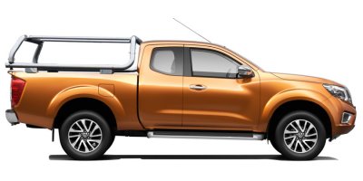 Total Arc - Flatbed with long load rack for Nissan Navara 2015-