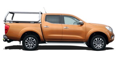 Total Arc - Flatbed with long load rack for Nissan Navara 2015-