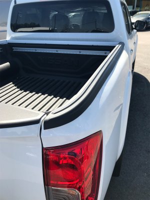 Flap edge protection Navara (Nissan) from 2015-