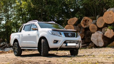 Low bull bar for Nissan Navara from 2015-