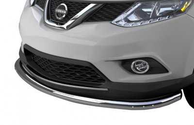 Bull bar with 6 LED position lights for Nissan X-Trail 2014-