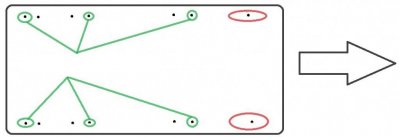 Roof rail package Nissan Primastar from 2002-2014