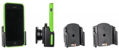 Phone holder from Brodit - Adjustable in width/thickness