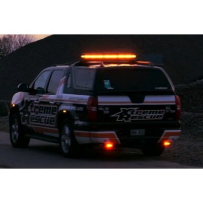 LEDSON OptoGuard LK2 - Flashing Light Ramp | 834-2022 mm | ECE R65/R10 | Installation with 4-wire cable