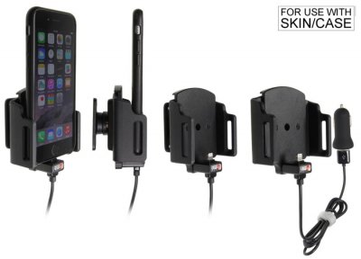 Mobile holder with built-in charger