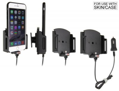 Mobile holder with built-in charger