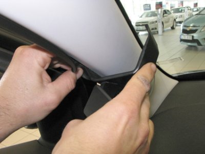 Mobile Holder Opel Adam from 2013-2019