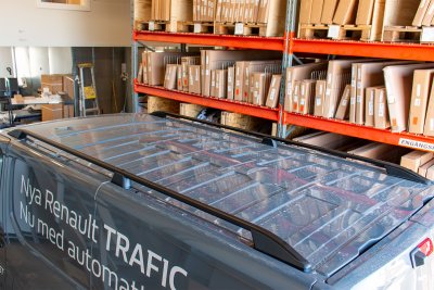 Roof rails Renault Trafic from 2015-