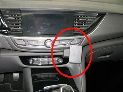 Mobile phone holder Opel Insignia from 2017-2022