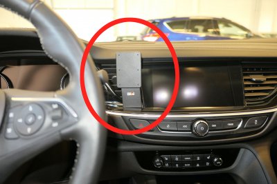 Mobile phone holder Opel Insignia from 2017-2022