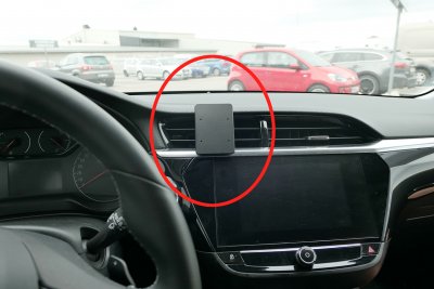 Mobile phone holder Opel Corsa from 2020-