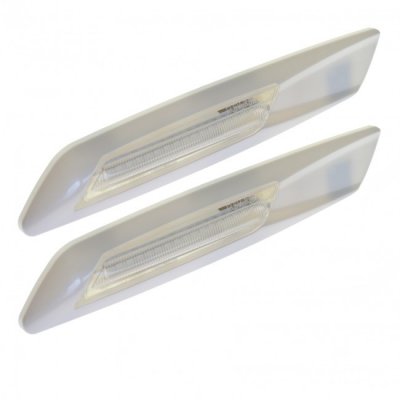 BMW LED side marker, orange LED light with clear lens