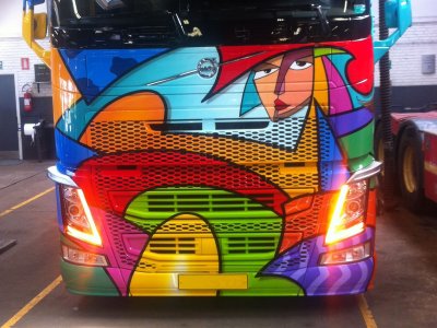 LED DRL conversion kit for Volvo FH from 2008-