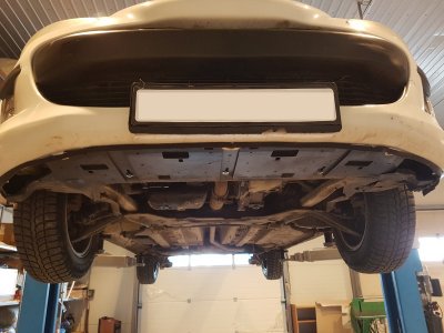 Skid plate (mounted) for Citroen C4 Picasso