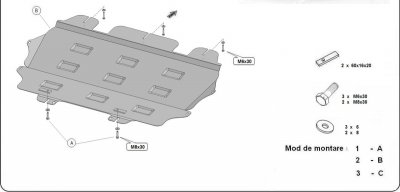 Mounting instructions Citroën C4 Picasso 2006-2018