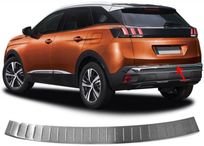 Rear guard Peugeot 3008 from 2016-2024