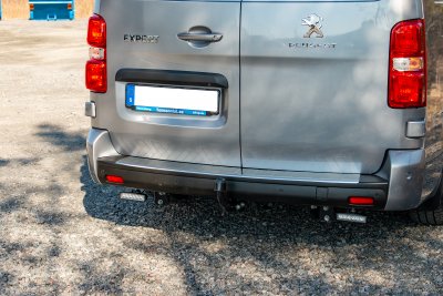 Rear bumper protection in stainless steel for wheelbase L1/L2 | Used parts sorting