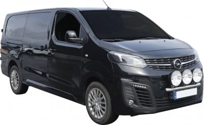 Stainless steel extra light bracket for Opel Vivaro from 2020-