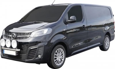 Stainless steel extra light bracket for Opel Vivaro from 2020-