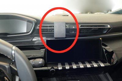 Mobile phone holder Peugeot 508 from 2019-