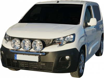 Stainless steel extra light bracket for Peugeot Partner from 2019-