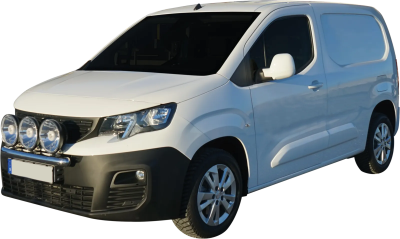 Stainless steel extra light bracket for Peugeot Partner from 2019-