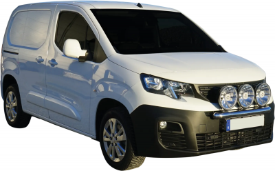 Stainless steel extra light bracket for Peugeot Partner from 2019-