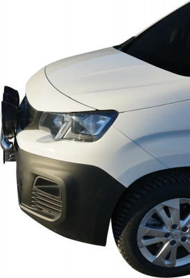 Stainless steel extra light bracket for Peugeot Partner from 2019-