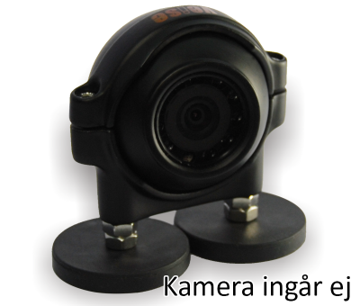 Magnetic foot for lighting, reversing cameras etc