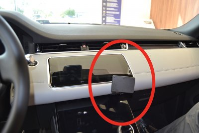 Mobile phone holder Range Rover Evoque 2019-2023