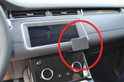 Mobile phone holder Range Rover Evoque from 2019-2023