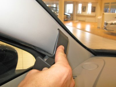 Mobile phone holder for Renault Zoe from 2013-2019