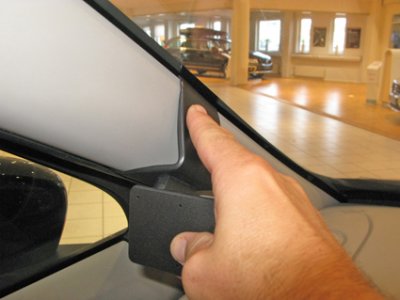 Mobile phone holder for Renault Zoe from 2013-2019