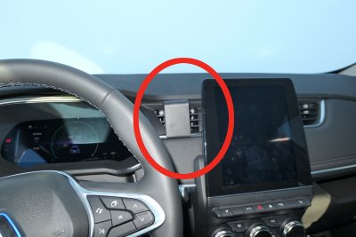 Mobile phone holder Renault Zoe from 2020-