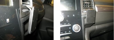 Mobile phone holder Renault Koleos from model year 2017-