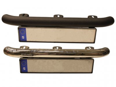 Extra light bracket in stainless steel for 3 extra lights for Renault Kangoo 2008-2013