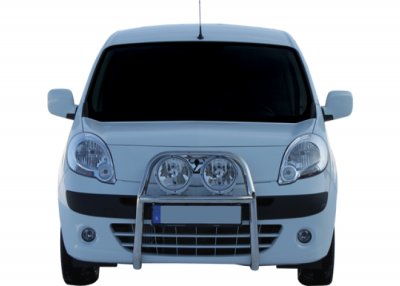 Stainless steel bull bar for Renault Kangoo from 2008-2013