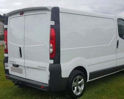 Roof Spoiler V1 for Nissan Primastar from 2022- | Stylish design for rear doors