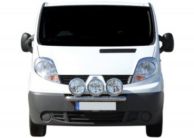 Stainless steel extra light bracket for Nissan Primastar from 2002-2014