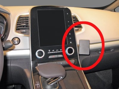 Mobile phone holder Renault Espace 2015-2023