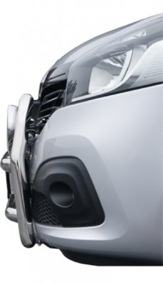 Stainless steel bull bar for Opel Vivaro from 2015-2019
