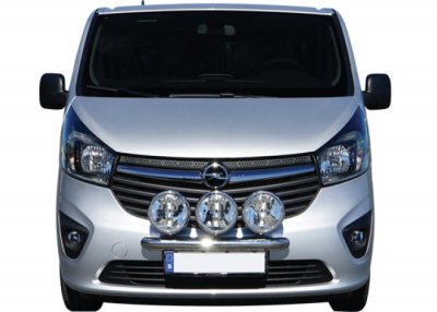 Stainless steel extra light bracket for Opel Vivaro from 2015-2019
