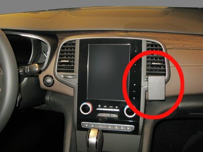 Mobile phone holder Renault Talisman from 2016-
